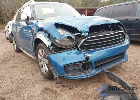 2018 Mini Countryman Cooper z USA, uszkodzony, nr VIN WMZYS7C37J3E08476